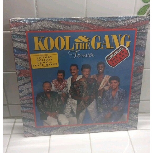 KOOL & THE GANG – FOREVER - VINYL LP 1986 POLYGRAM - NEW - Sealed - Picture 1 of 3